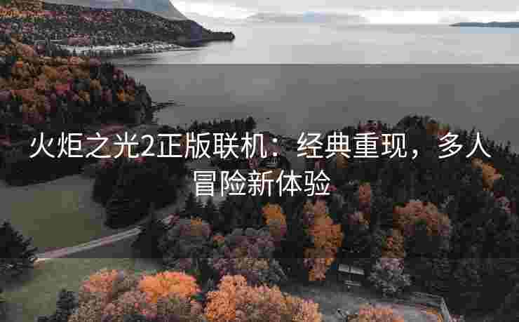 火炬之光2正版联机：经典重现，多人冒险新体验